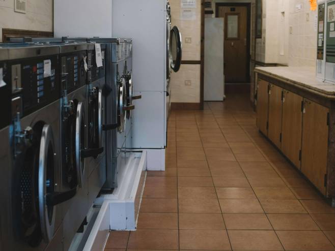 Launderette water supply